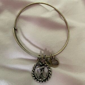 Alex and Ani Silver Anchor Bracelet